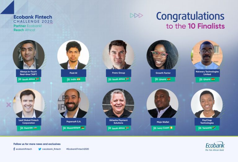 Ecobank Fintech Challenge 2020