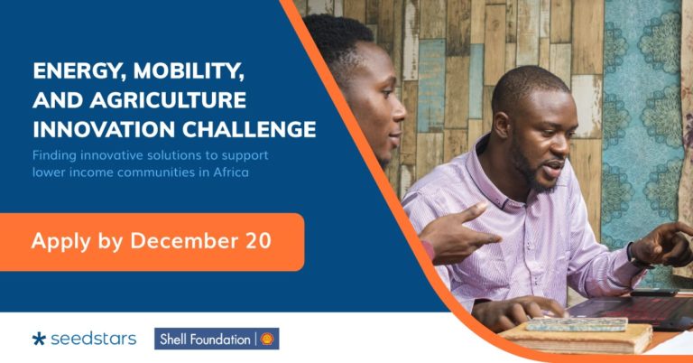 La fondation Shell et Seedstars lancent le programme d’innovation dans les domaines de l&rsquo;énergie, la mobilité et l&rsquo;agriculture