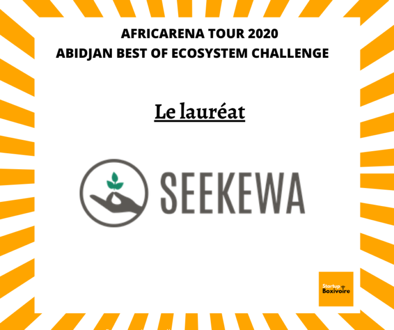 La startup SEEKEWA au 3e sommet annuel AfricArena 2020 au CAP